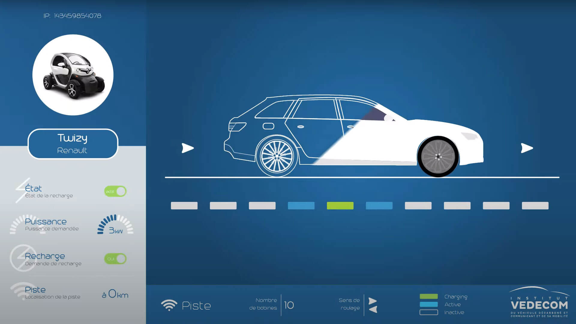 Extrait d'une vidéo sur la rechargement-dynamique voiture électrique exlpication