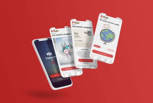 App mobile centres d'intérêts